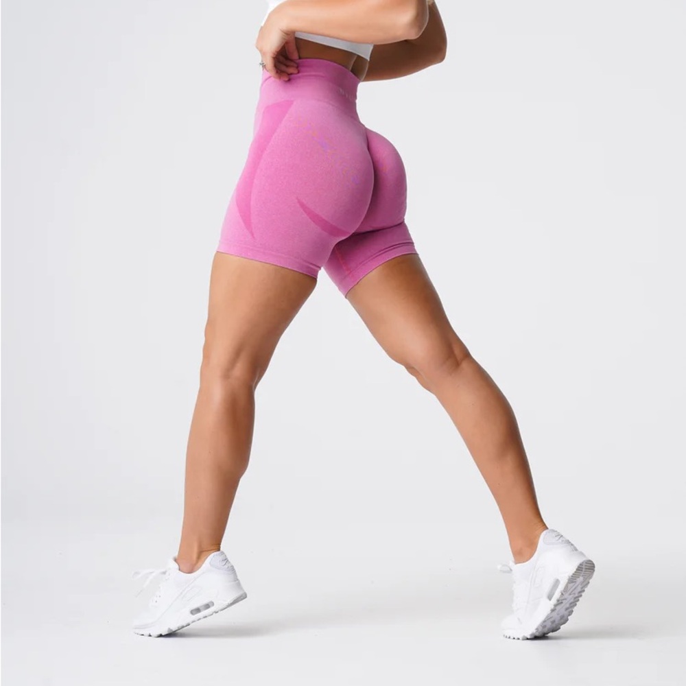 NVGTN | Bubblegum Pink Contour Shorts
